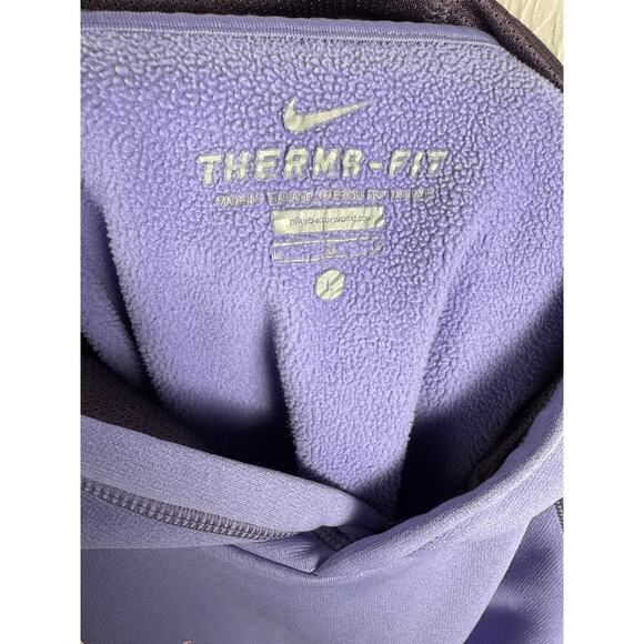 Nike Therma Fit Swoosh Logo Pullover Long Sleeve Hoodie Lavender Size‎ Large - Picture 3 of 8
